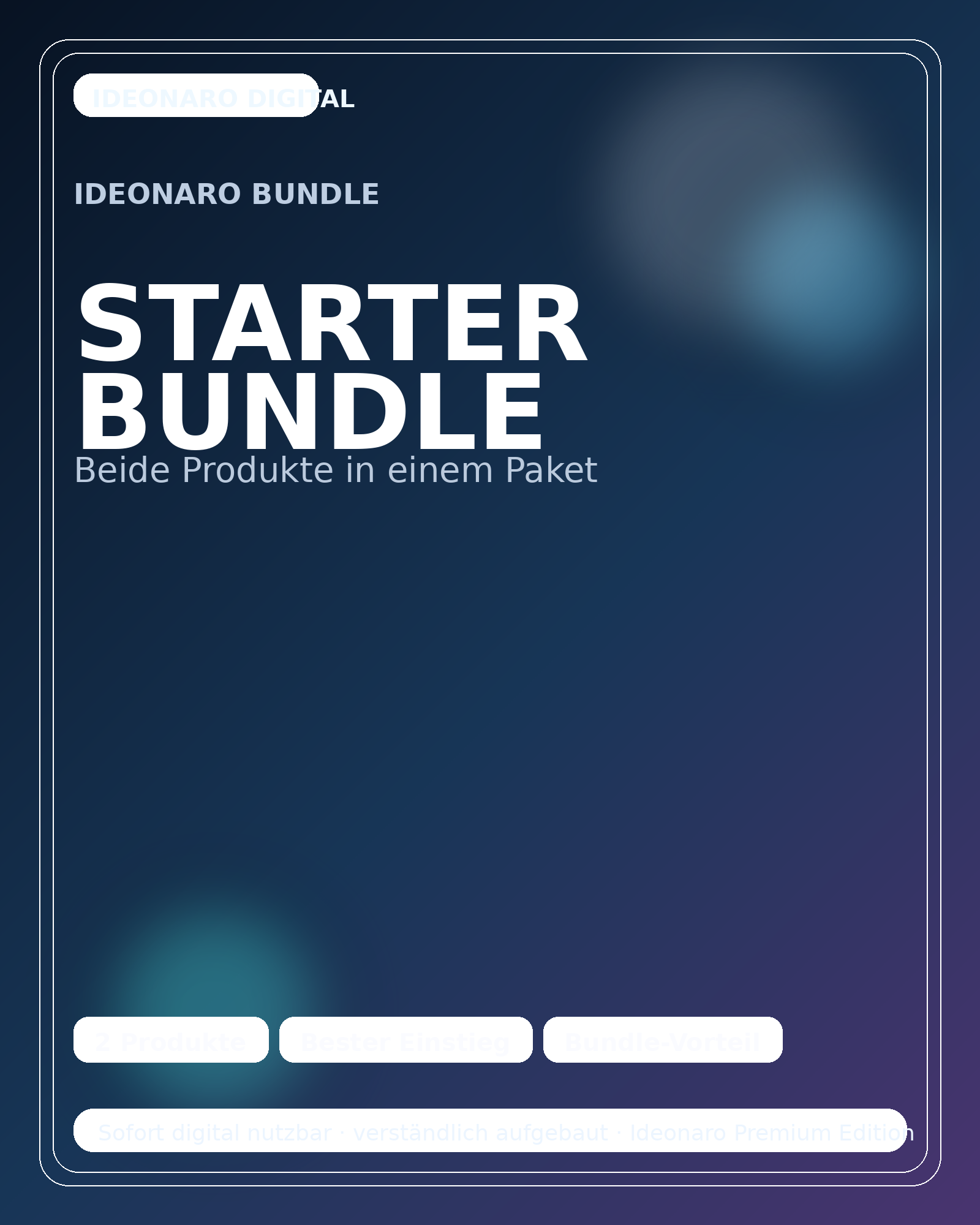 Ideonaro Starter Bundle